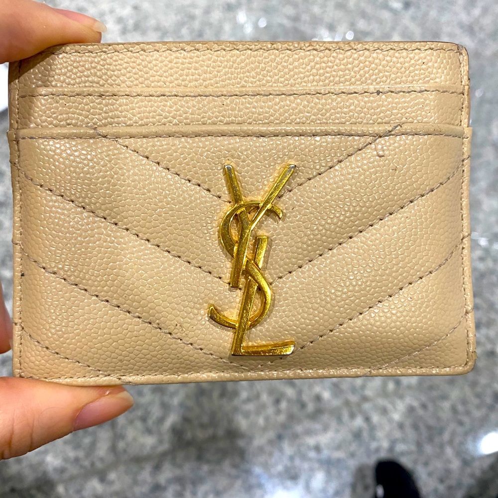 Saint Laurant Classic Monogram Card Holder